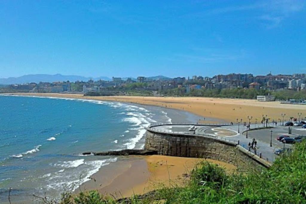 Bajo Con Terraza A 5 Min De La Playa Villa Santander Exterior photo